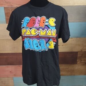 Pac-Man Graphic Tee in Black